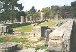 Olympia: Tempel der Hera