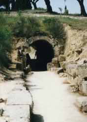 Stadiontunnel in Nemea