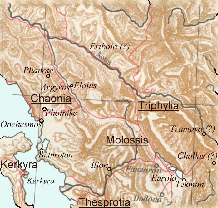 Epirus, Kerkyra, Molossis