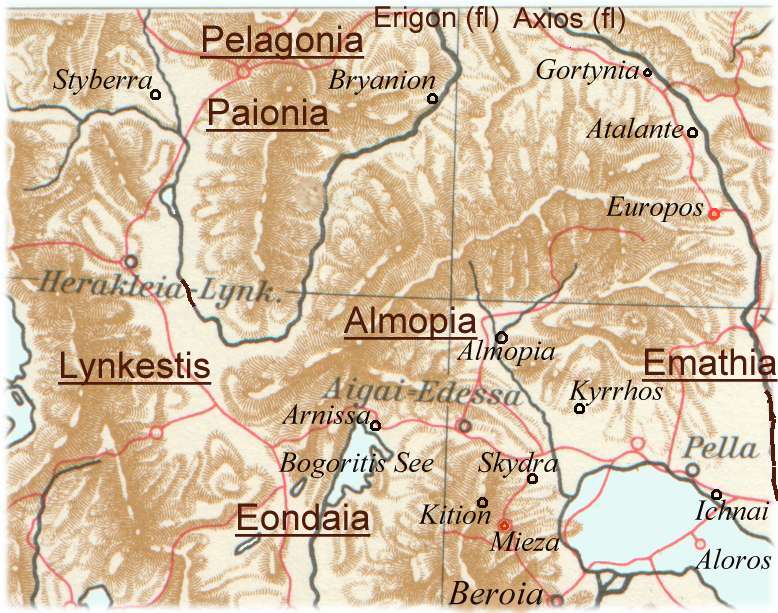 Makedonien, Emathia, Pella