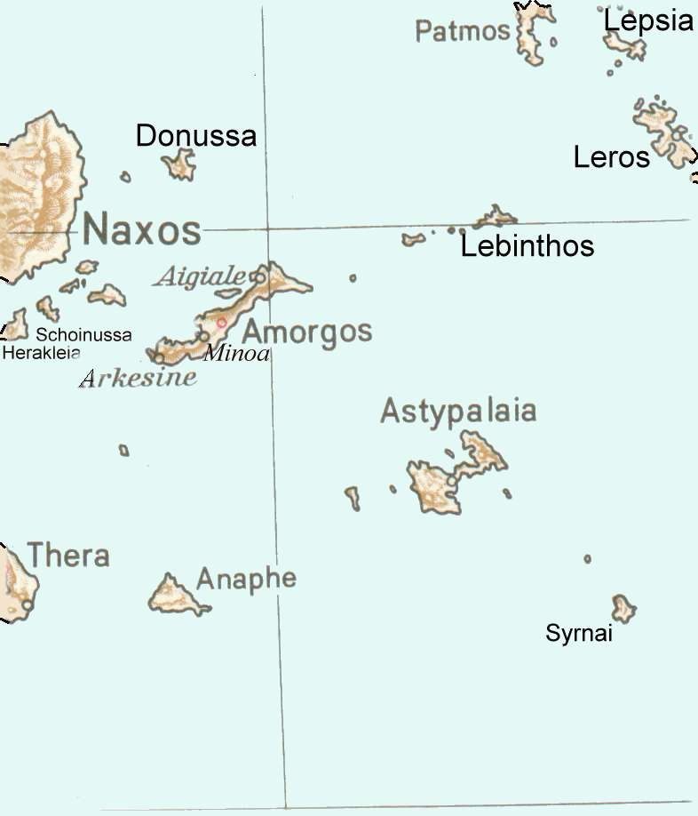 Kykladen, Naxos, Amorgos, Astypalaia