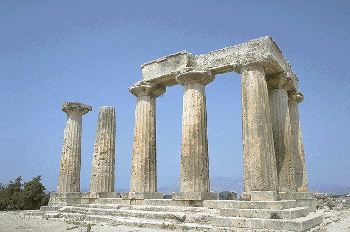 Apollontempel in Korinth