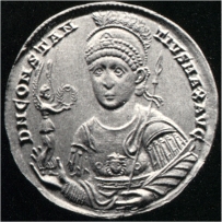 Constantius II, Gold (London, Brit. Mus.)