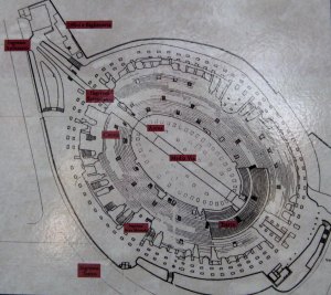 Das Amphitheater von Puteoli (Plan)