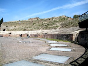 Das Amphitheater von Puteoli  (Innenansicht)