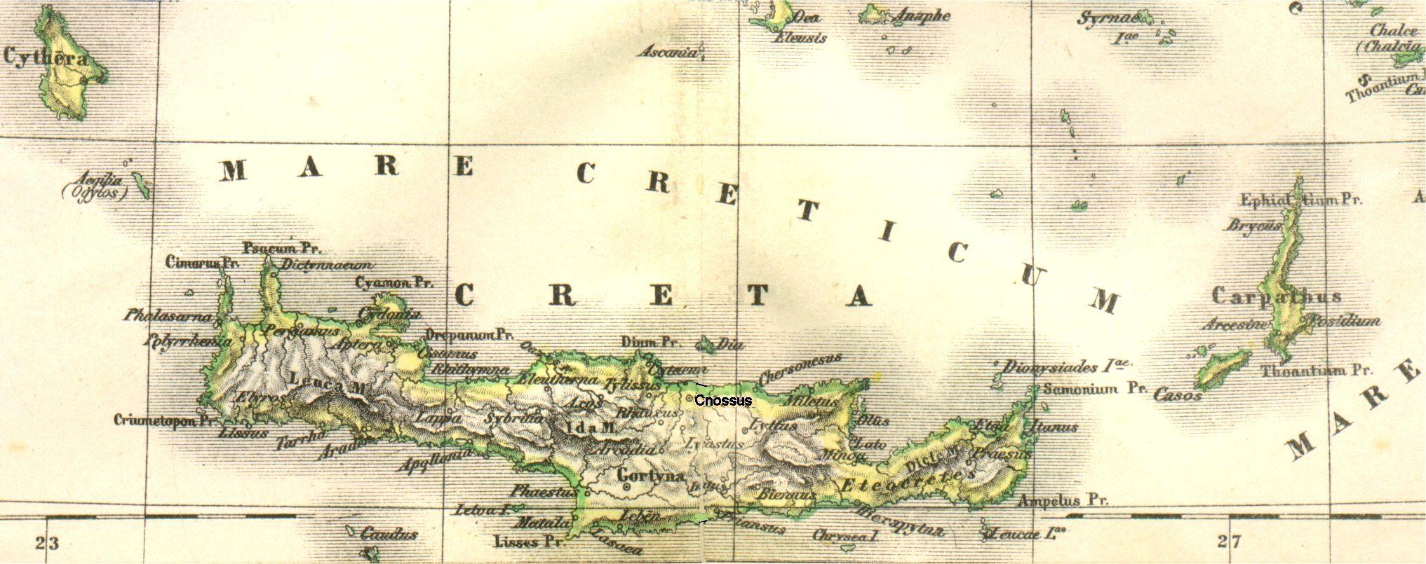 Griechenlandkarte: Kreta